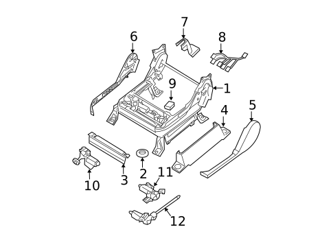 Tracks & Components for 2010 Nissan TITAN #3