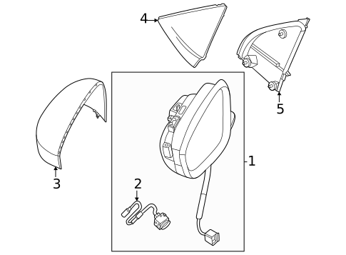 Mirrors for 2025 Nissan Kicks #0