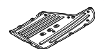 51757340860 - Body: Center Shield for BMW Image