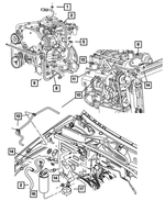 55037809AA - Air Conditioning &amp; Heater: A/c Liquid Line for Jeep: Liberty Image