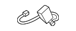 TMY257780 - Body: Seat Belt Receptacle for Mazda Image