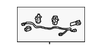 81162T20A01 - Body: Wire Harness for Honda Image
