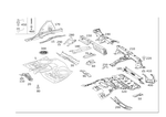 1646101355 - Substructure: Floor Panel for Mercedes-Benz Image