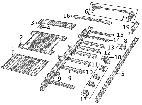 Brackets, Flanges & Hangers for 2024 Ram ProMaster EV #0