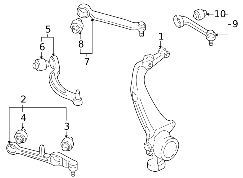 Suspension Components for 2003 Audi Allroad Quattro #1