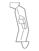 715392W000 - : 2013-2018 Hyundai Santa Fe Sport - Fuel Pocket Bracket for Hyundai: Santa Fe Sport Image