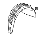 868214Z000 - Body: Wheelhouse Liner for Hyundai: Santa Fe Sport Image