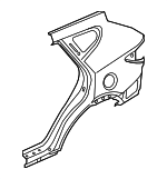 715044ZC00 - Body: Quarter Panel for Hyundai: Santa Fe Sport Image