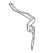 715104Z800 - Body: Gutter for Hyundai: Santa Fe Sport Image