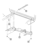 52058266 - Frames and Bumpers: Trailer Hitch for Mopar Image