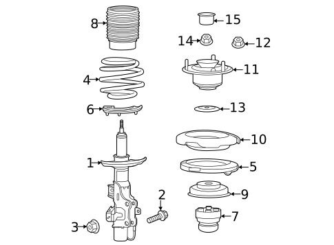 Struts & Components for 2022 Cadillac CT5 #2