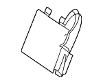 9100715 - Body: Seat Lumbar Support Cushion for Mercedes-Benz Image