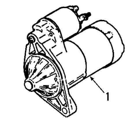 Starter for 2004 Jeep Wrangler #0