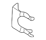 805902U000 - Body: Cylinder &amp; Keys Clip for Nissan: Altima, Frontier, Maxima, Micra, Pathfinder, Sentra, Xterra Image