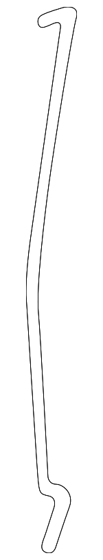 806089E000 - Body: Lock Rod for Nissan: Altima Image