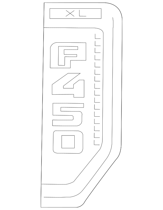 Fender Emblem HC3Z-16720-AF | OEM Parts Online