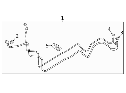 Rear AC Lines for 2019 Volkswagen Atlas #0