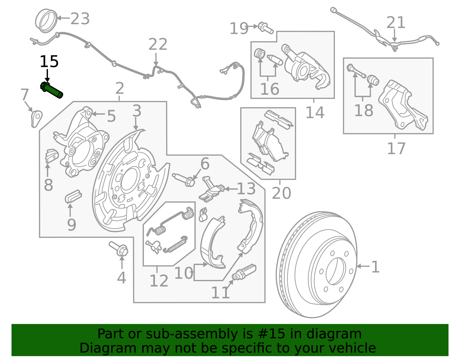 2012-2020 Ford F-150 Caliper Mount Bolt W716761-S439 | OEM Parts Online