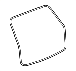 3CN827705E5AP - Body: Body Weather-strip for Volkswagen: Atlas Image