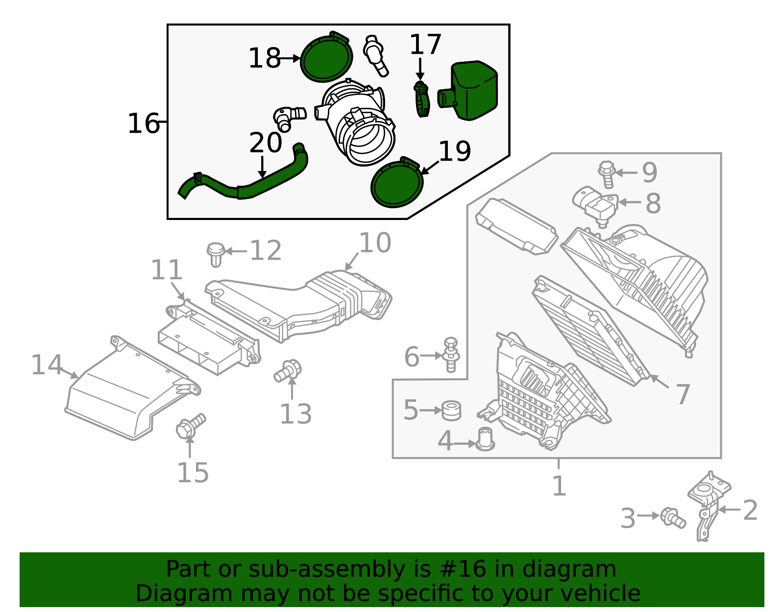 2015-2021 Kia Sedona Intake Hose 28140-A9100 | OEM Parts Online