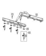 6509377AA - Fuel: Hex Flange Head Bolt for Mopar Image
