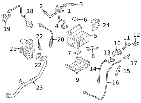 Powertrain Control for 2022 Kia Niro #1