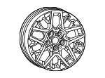 4755304AA - Suspension: Wheel for Jeep: Gladiator Image