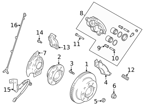 Wheels for 2003 Dodge Ram 3500 #1