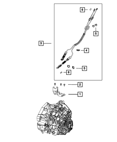 Gearshift Controls and Related Parts for 2014 Dodge Dart #1