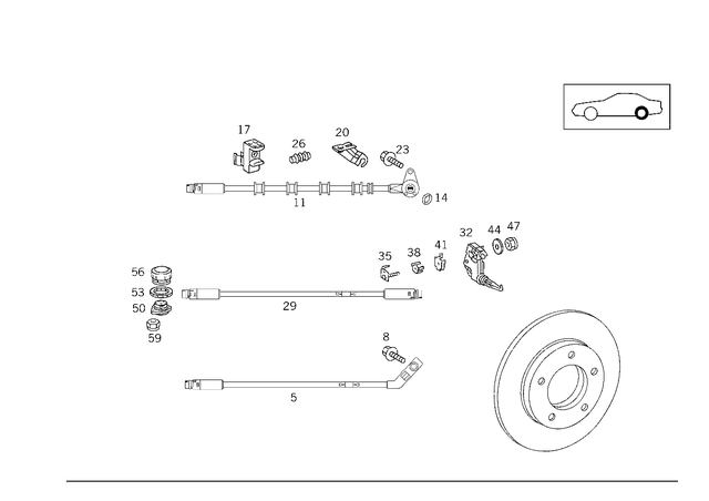 1295409113 - Electrical Equipment and Instruments: Wiring Harness for Mercedes-Benz Image image