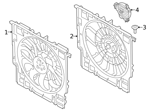 Cooling Fan for 2023 BMW iX #0