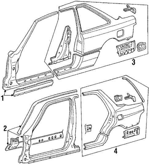 Uniside for 1987 Acura Legend #0