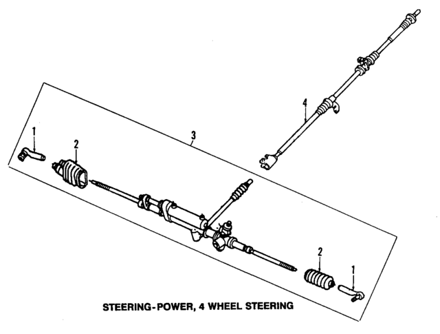 HE013212X - : Tie Rod Boot for Mazda Image