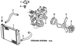 154637 - Cooling System: ACDelcoâ„¢ Fan Clutch for GM Image