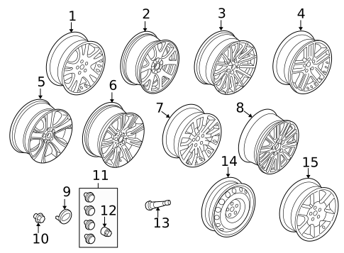 Wheels for 2024 Land Rover Defender 130 #14