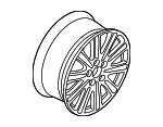 LR027544 - : Wheel, Alloy for Land-Rover Image