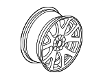 LR017276 - : Wheel, Alloy for Land Rover: Range Rover Sport Image