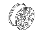 LR028995 - : Wheel, Alloy for Land-Rover Image