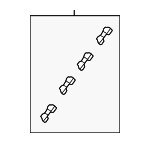 73154TZ3A01 - Body: Drip Molding Front Clip for Acura Image