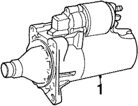 Starter for 1996 Dodge Neon #0
