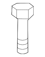 7119905973 - Cooling System: Engine Coolant Pipe Bolt for Mini Image