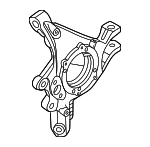 33308095657 - Suspension: Knuckle for BMW Image