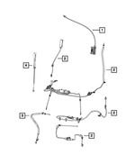 68323588AB - Interior Trim: Seat Actuator Cable, Right for Mopar Image image