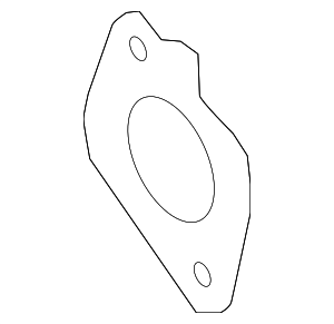 16258WB001 - Cooling System: Water Outlet Pipe Gasket for Toyota Image