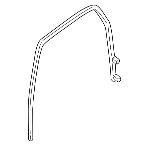 7L8Z7825767AA - Body: Window Channel for Ford Image