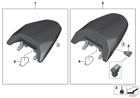 Bench Seat for 2026 BMW-Motorrad R 1300 R #1