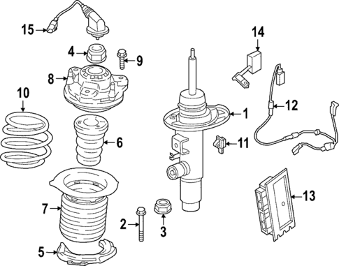 Struts & Components for 2024 BMW M3 #0