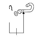 4F0121055N - Cooling System: Lower Hose for Audi: S6 Image