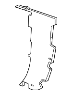85085172 - Body: Insulator for Acura: ZDX Image