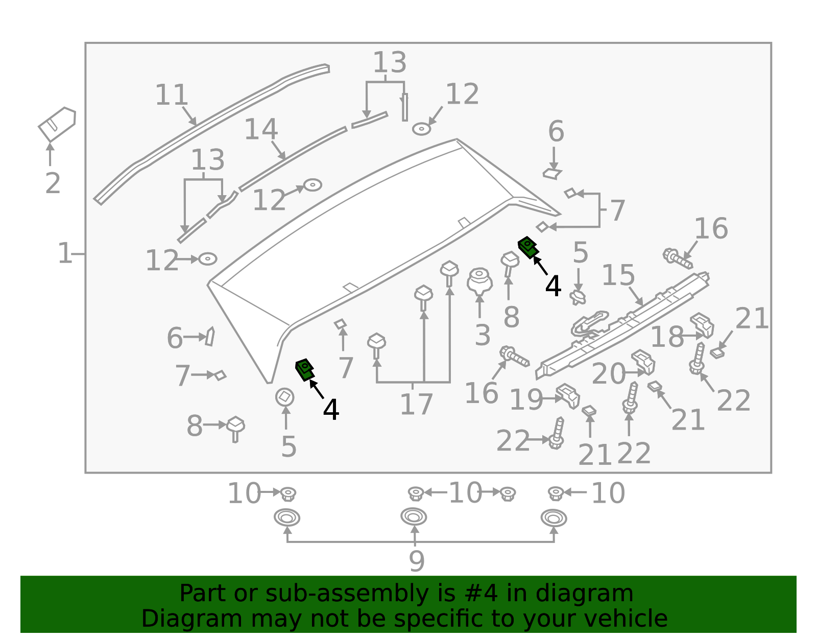 TK78-51-0B6 - Lower Molding Clip - 2017-2025 Mazda | Mazda Swag